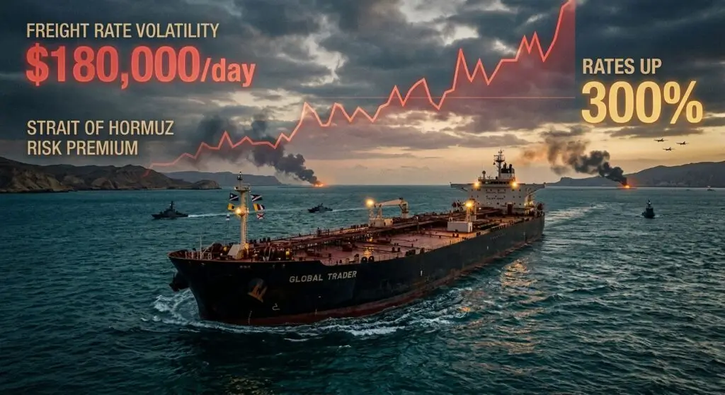 VLCC freight rates skyrocketing