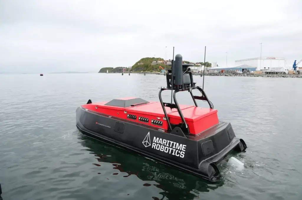 Autonomous vessel by Maritime Robotics