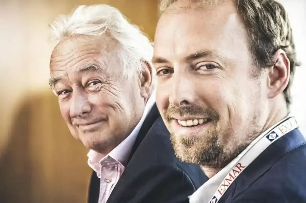 Portrait of Carl-Antoine Saverys, new CEO of Exmar.