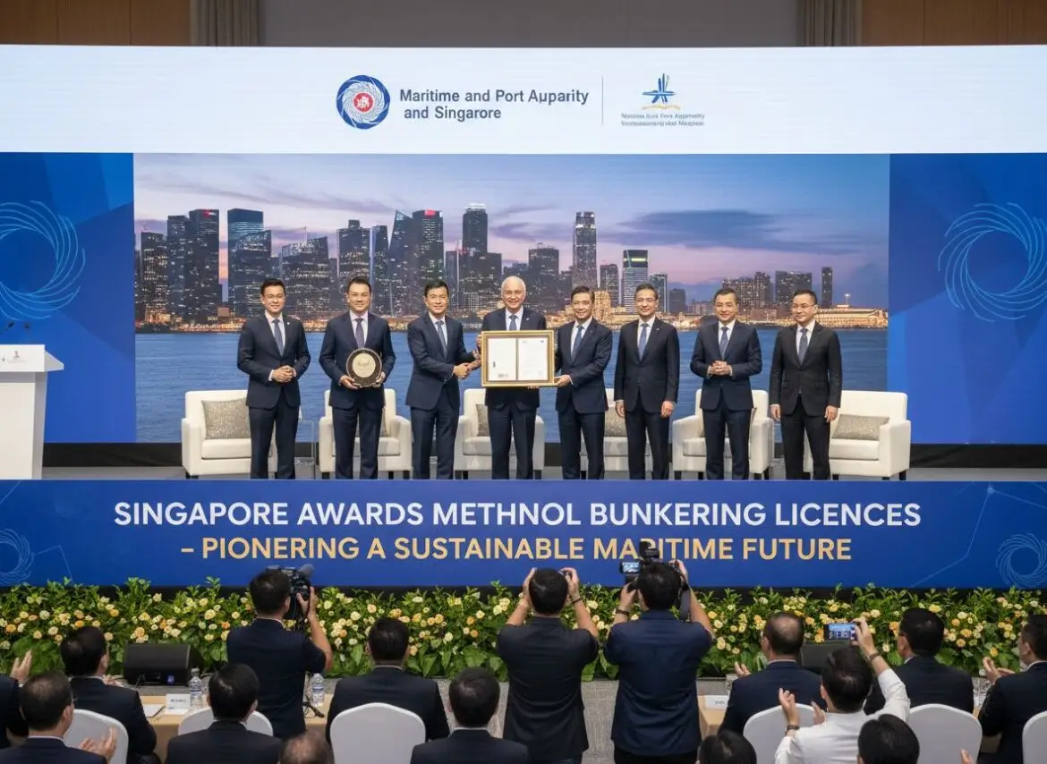 Singapore Awards Methanol Bunkering Licences