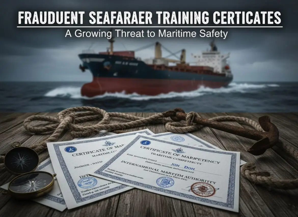 Fraudelent Seafarer training certificate