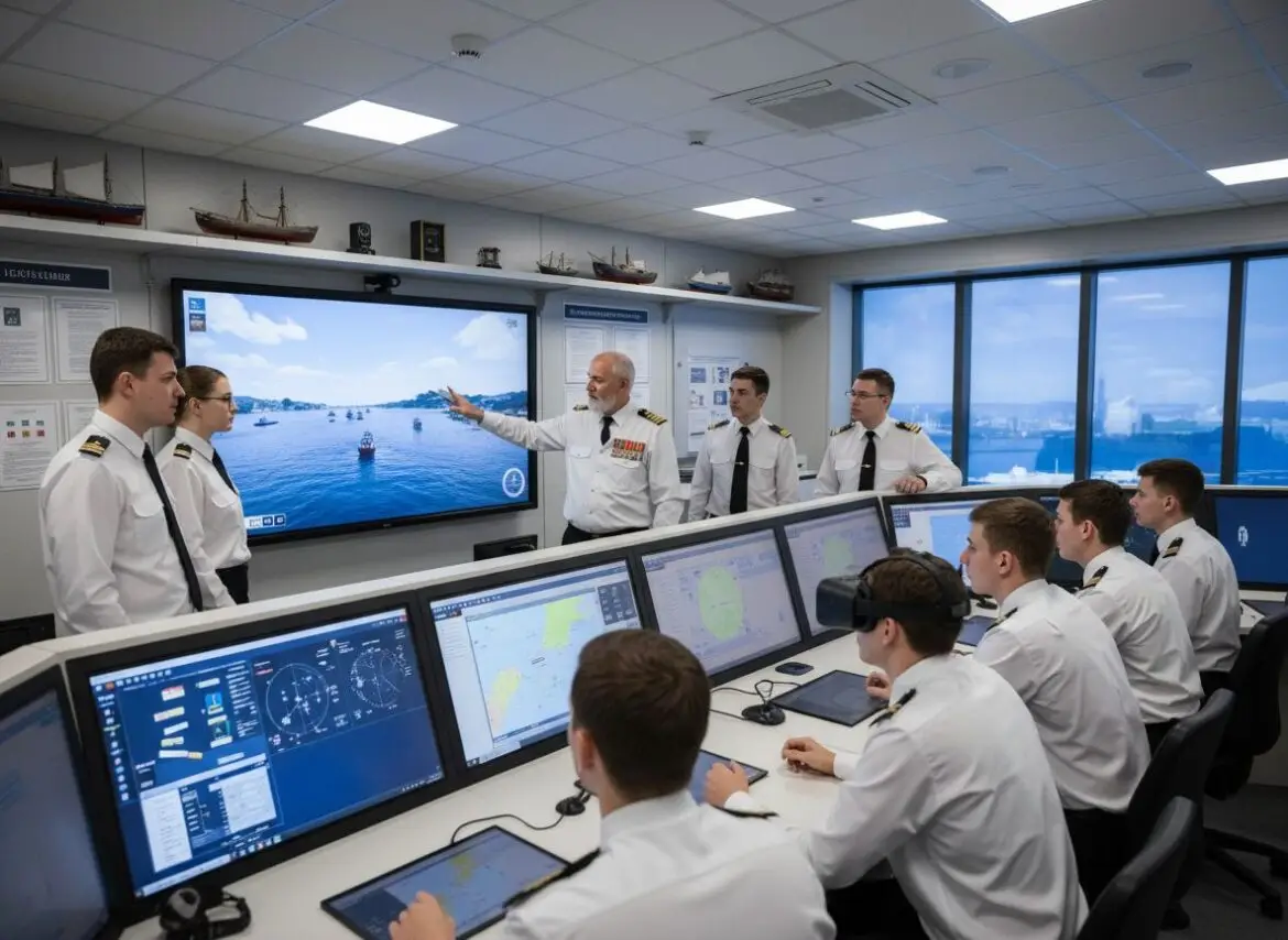 Training Session or Classroom for ship Cadets