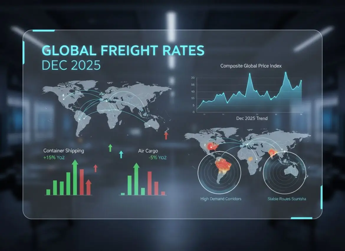 Global Freight Rates Dec 2025