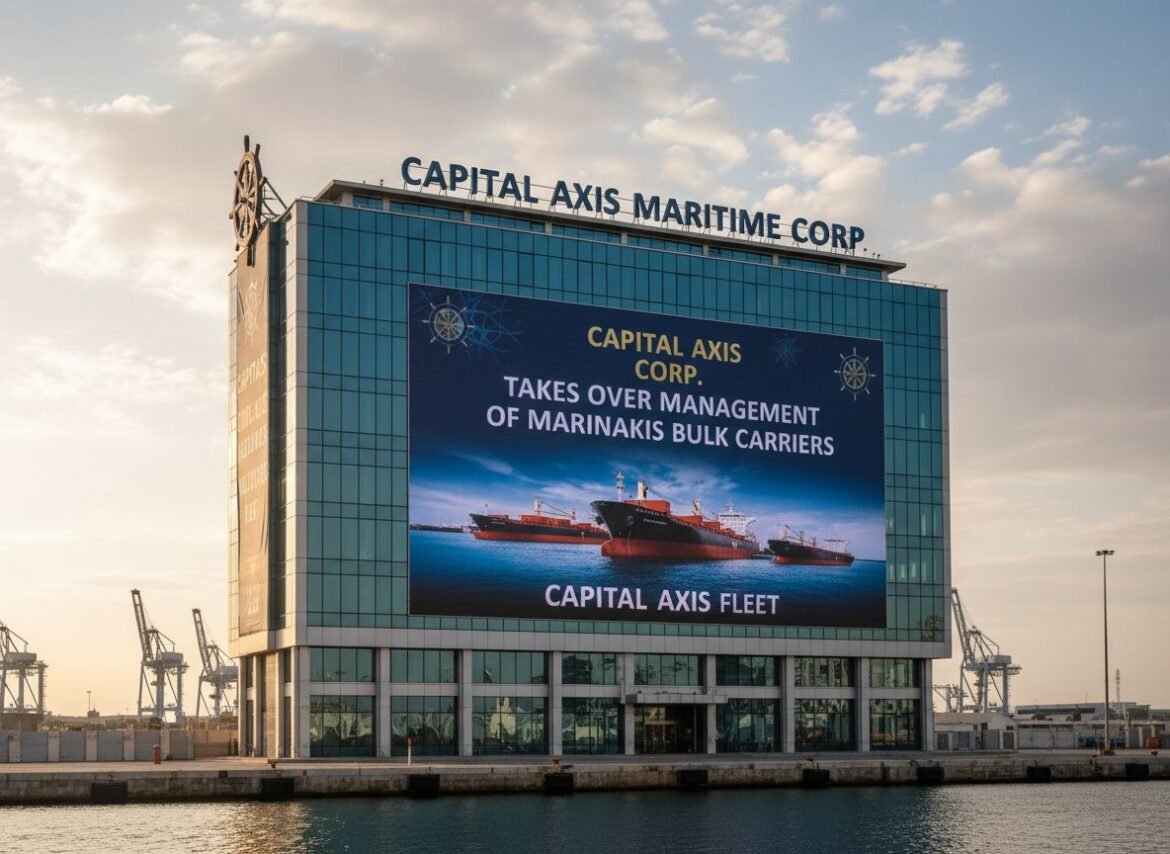 Capital Axis Maritime Corp. Takes Over Management of Marinakis Bulk Carriers