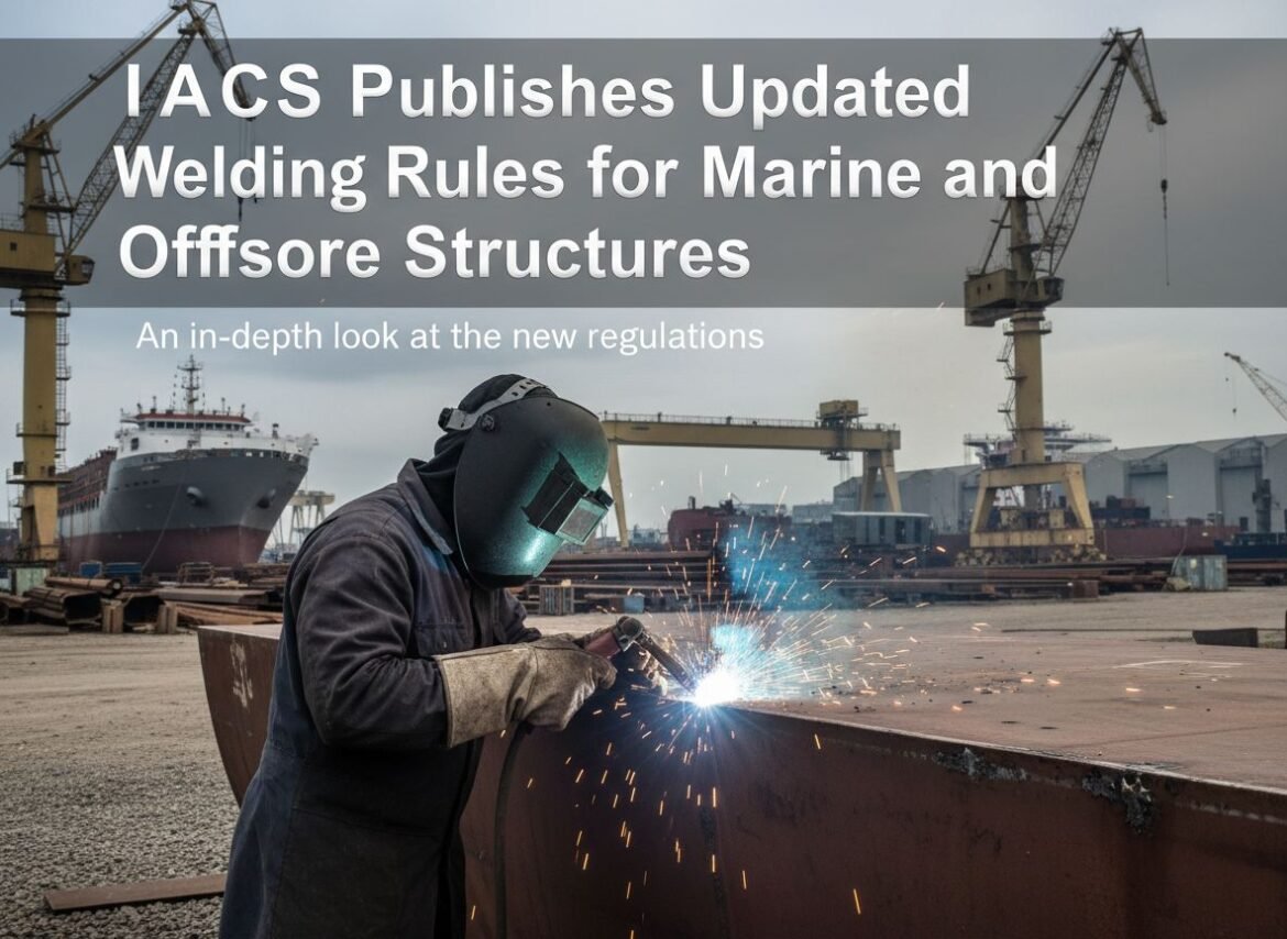 IACS Publishes Updated Welding Rules for Marine and Offshore Structures