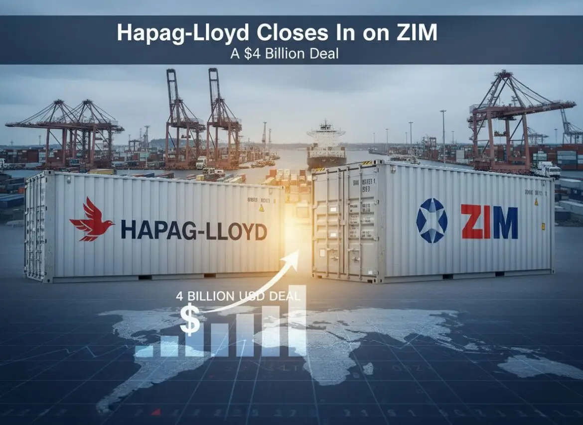 Hapag-Lloyd Closes In on ZIM- A $4 Billion deal