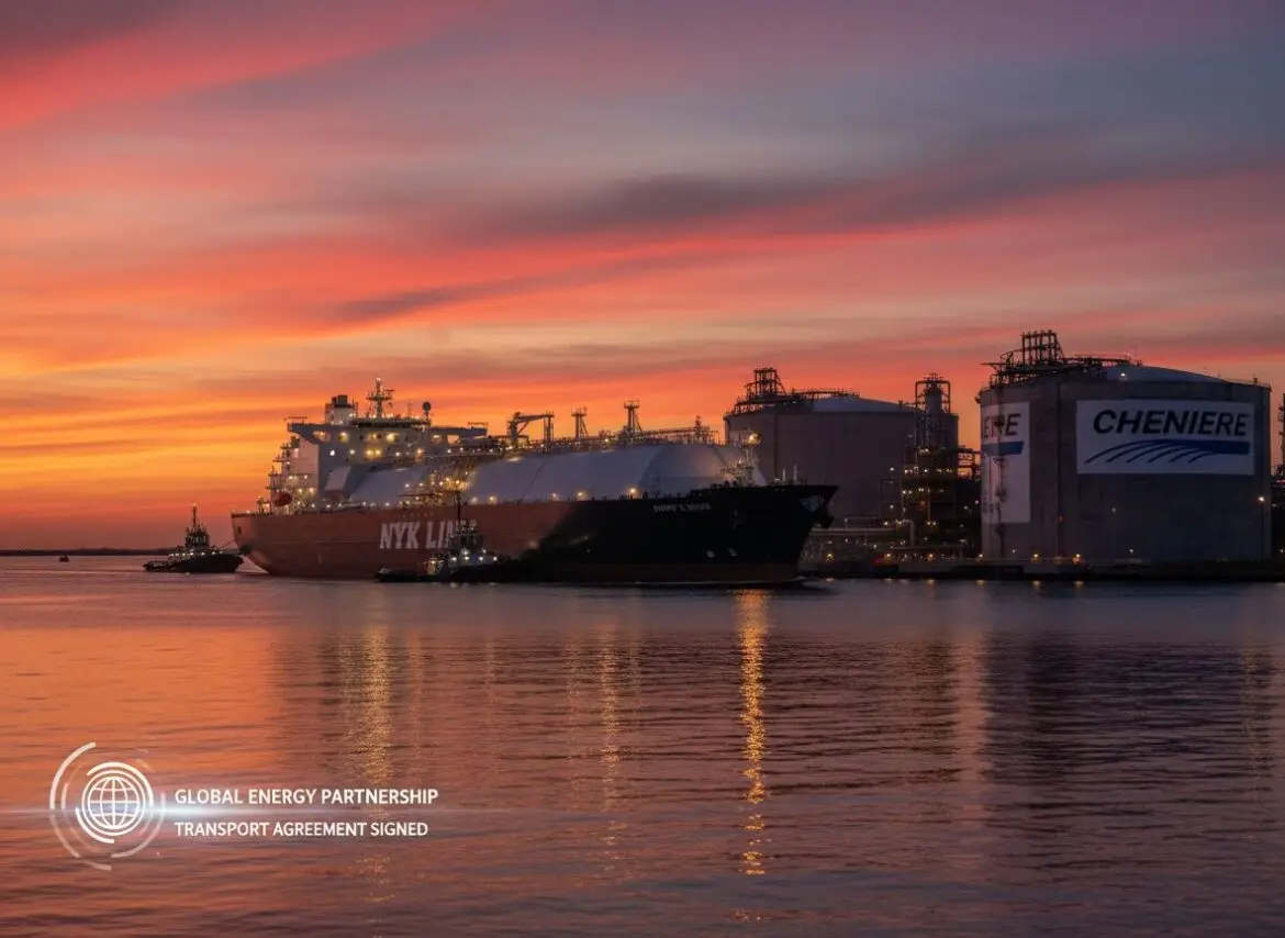 NYK signs an agreement with Cheniere Energy to transport LNG