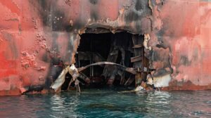 Sonagol Namibe side shell damage