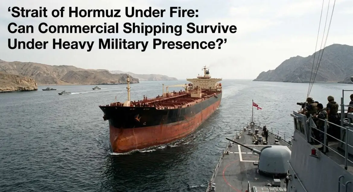 Strait of Hormuz Under Fire- Can Commercial Shipping Survive Under Heavy Military