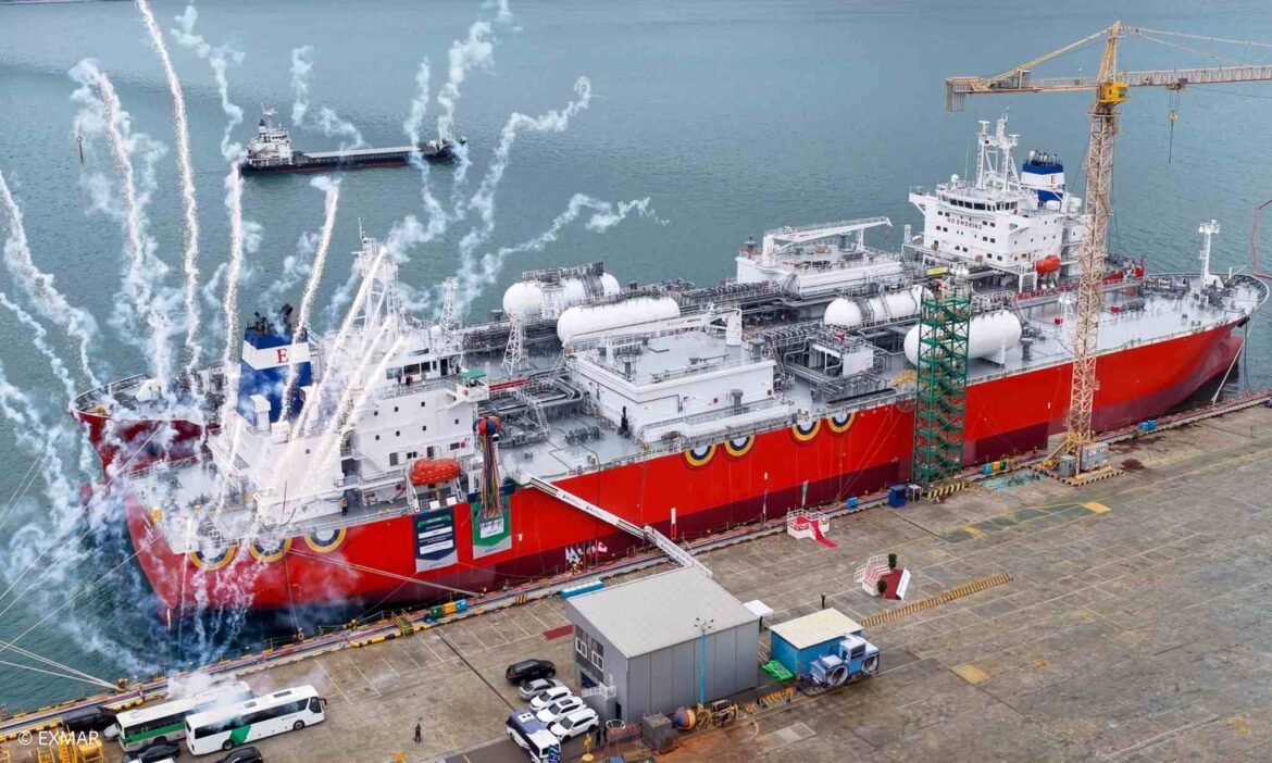 Ammonia powered ships