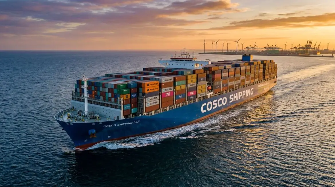 COSCO Eco-friendly Cargo Ships
