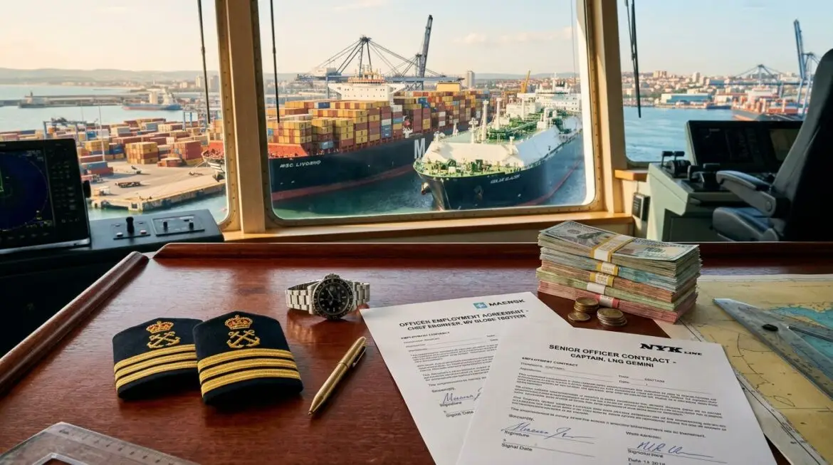 Merchant Navy salary breakdown