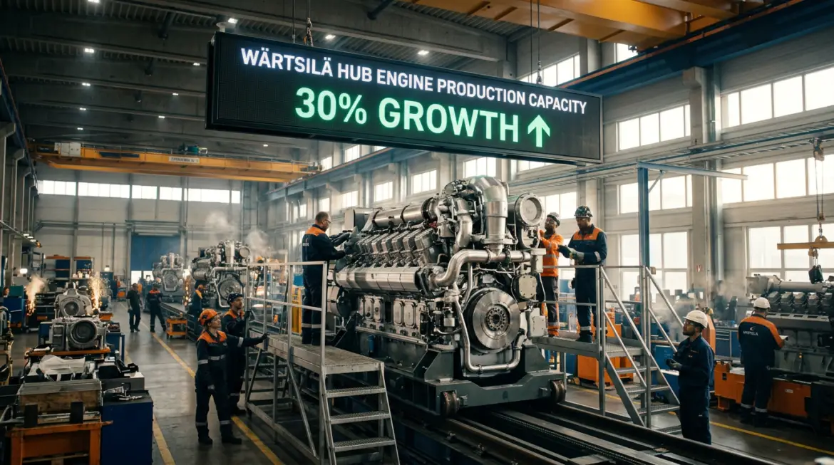 Wärtsilä Engine Production Capacity
