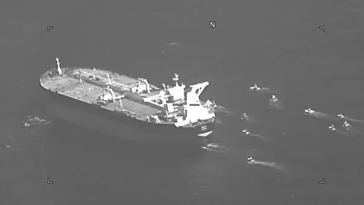 US blockade Iran tanker Hasna
