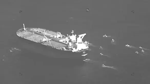 US blockade Iran tanker Hasna