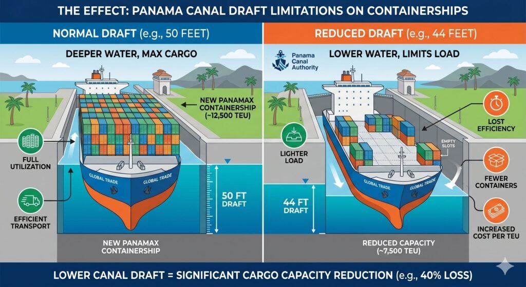 Impact in container ships